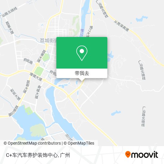 C+车汽车养护装饰中心地图