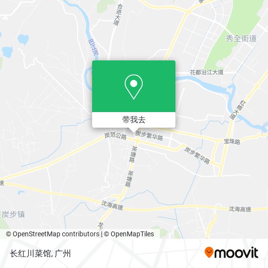 长红川菜馆地图
