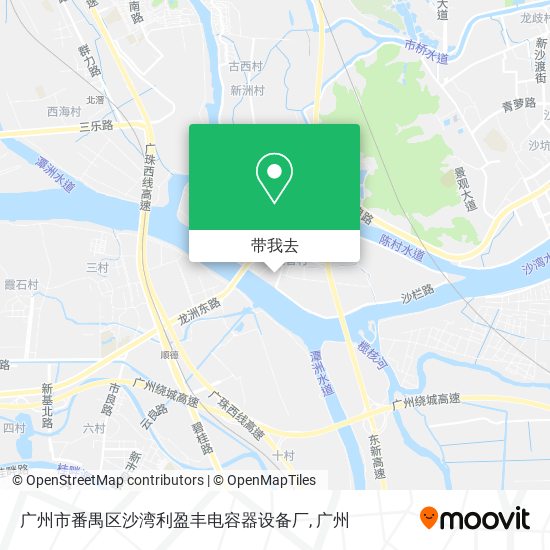 广州市番禺区沙湾利盈丰电容器设备厂地图