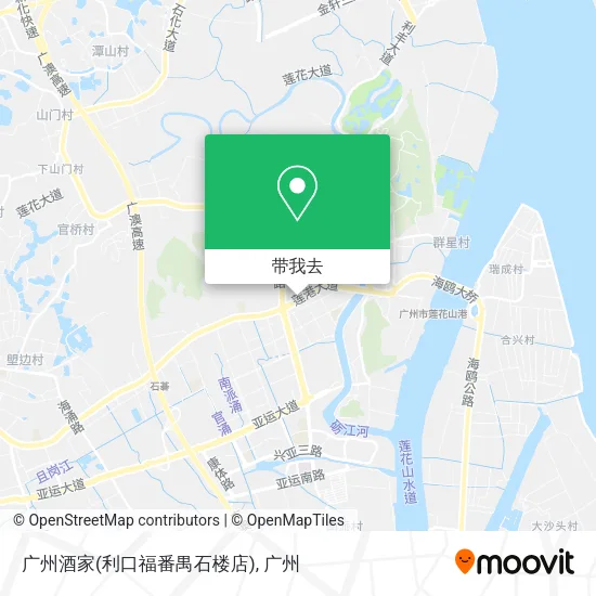 广州酒家(利口福番禺石楼店)地图