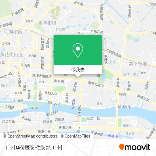 广州华侨医院-住院部地图
