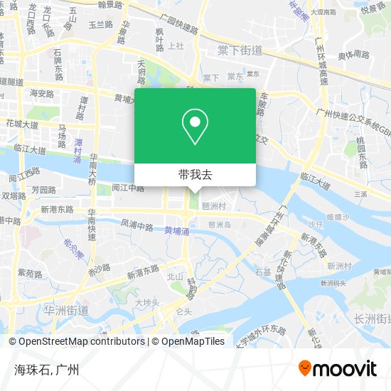 海珠石地图