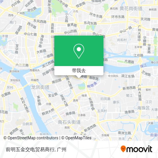 前明五金交电贸易商行地图