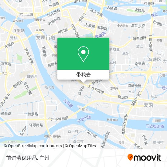 前进劳保用品地图