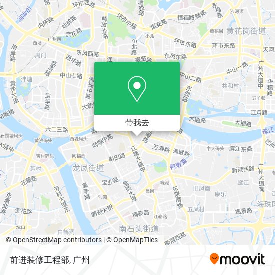 前进装修工程部地图