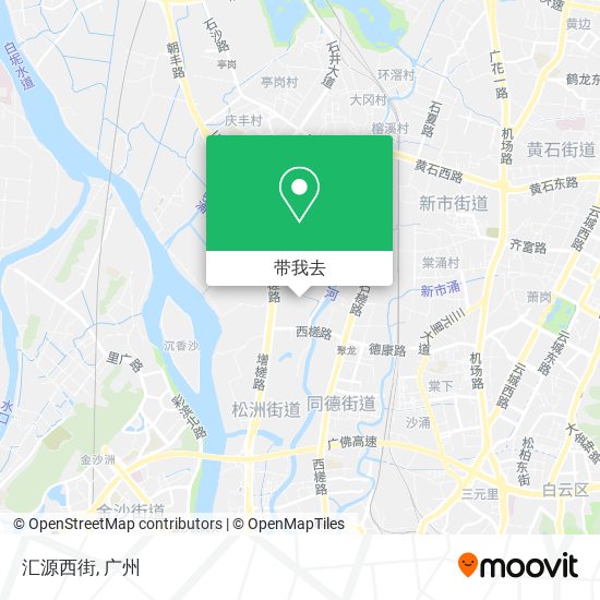 汇源西街地图