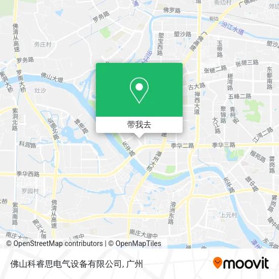 佛山科睿思电气设备有限公司地图