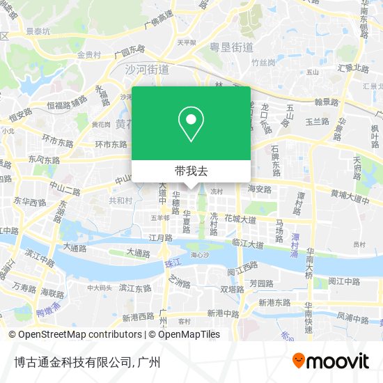博古通金科技有限公司地图
