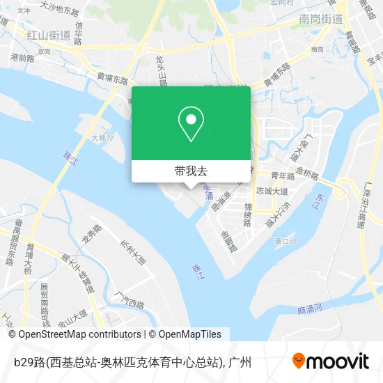 b29路(西基总站-奥林匹克体育中心总站)地图