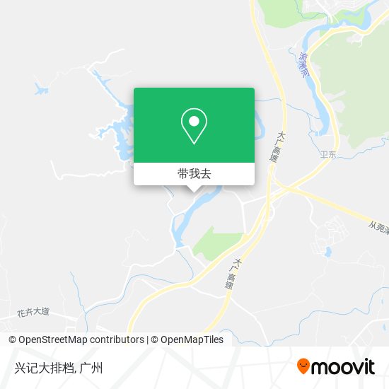 兴记大排档地图