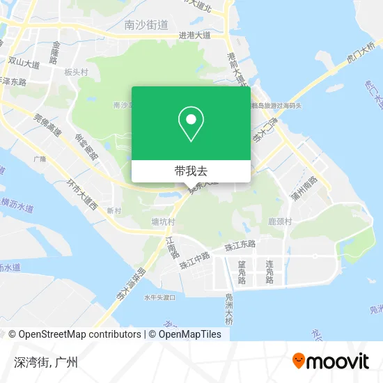 深湾街地图