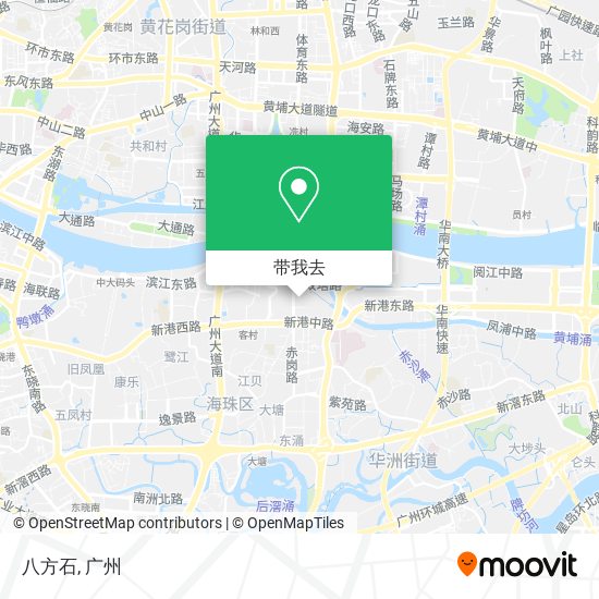 八方石地图