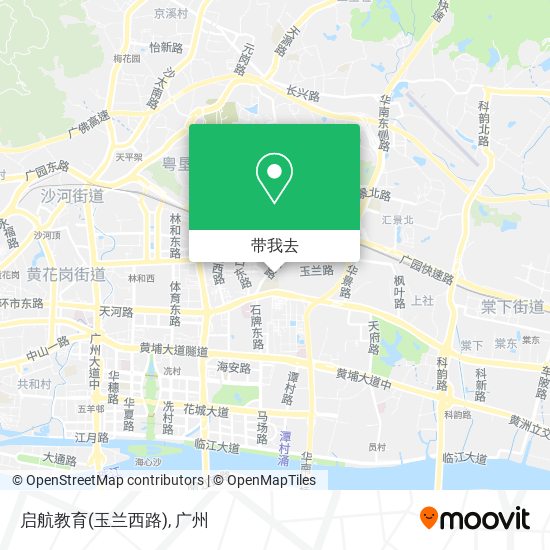 启航教育(玉兰西路)地图