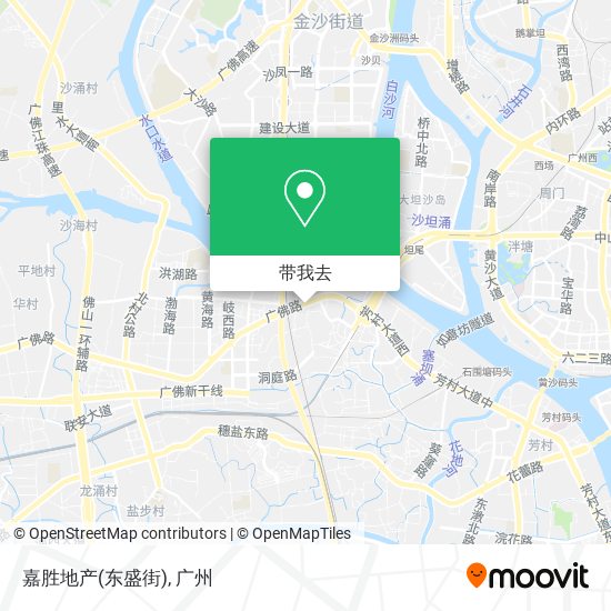 嘉胜地产(东盛街)地图