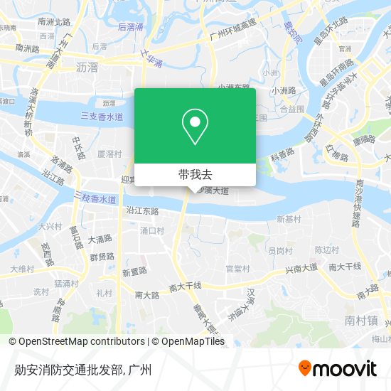 勋安消防交通批发部地图