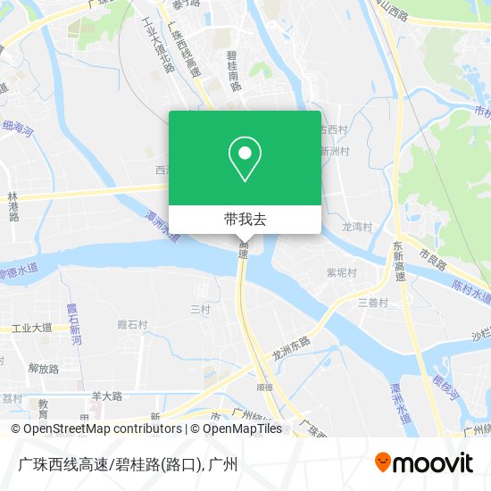 广珠西线高速/碧桂路(路口)地图