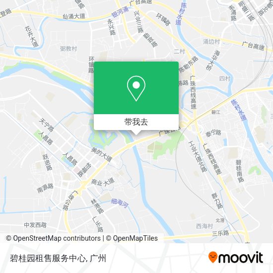 碧桂园租售服务中心地图