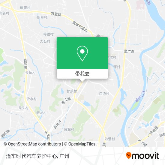 潼车时代汽车养护中心地图