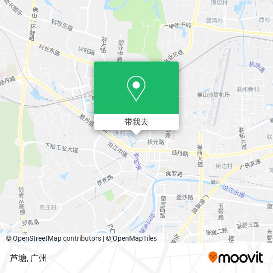 芦塘地图