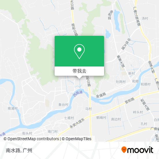 南水路地图