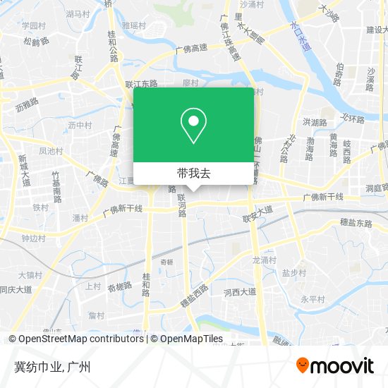 冀纺巾业地图