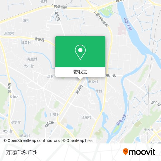 万冠广场地图