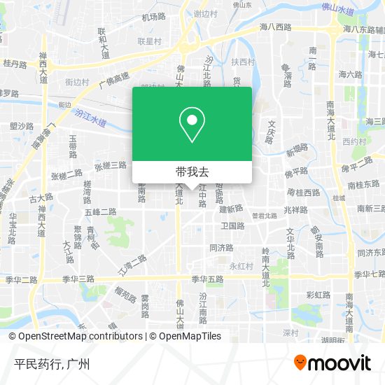 平民药行地图