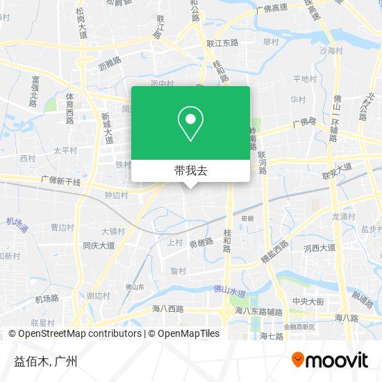 益佰木地图
