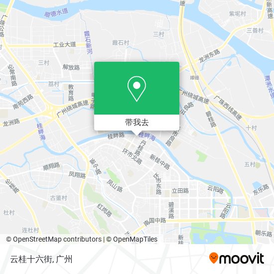 云桂十六街地图
