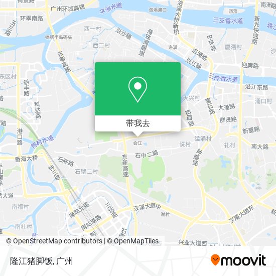 隆江猪脚饭地图