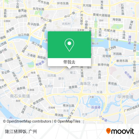 隆江猪脚饭地图