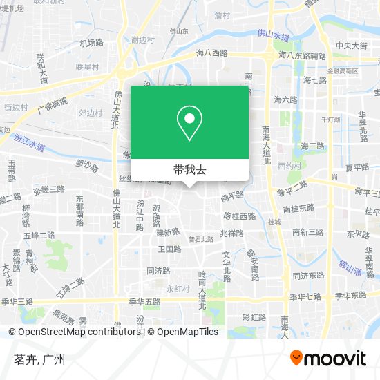 茗卉地图