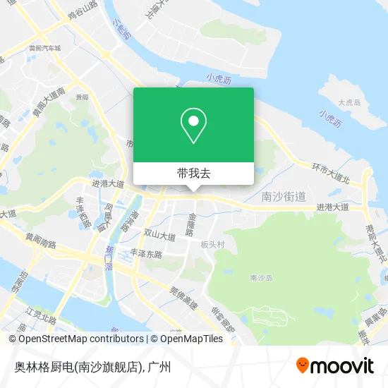 奥林格厨电(南沙旗舰店)地图