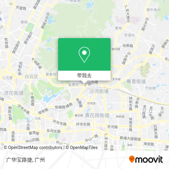 广华宝路捷地图