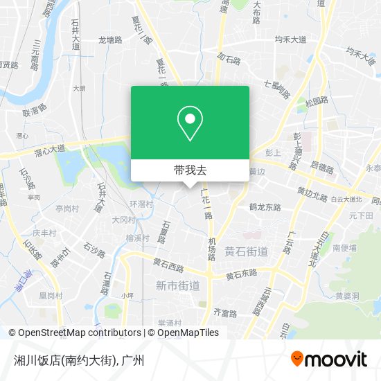 湘川饭店(南约大街)地图