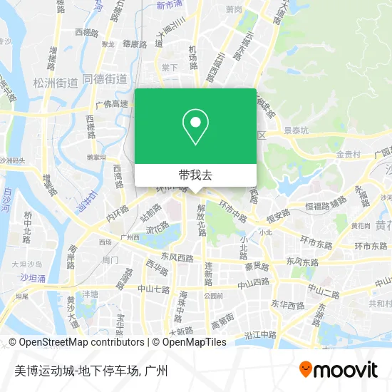 美博运动城-地下停车场地图