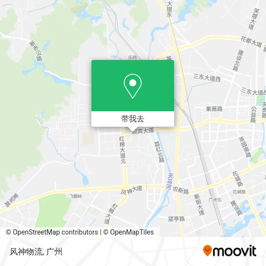 风神物流地图