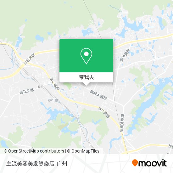 主流美容美发烫染店地图