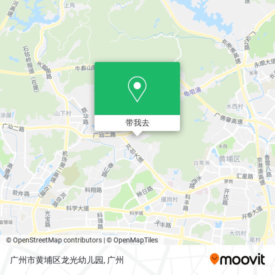 广州市黄埔区龙光幼儿园地图