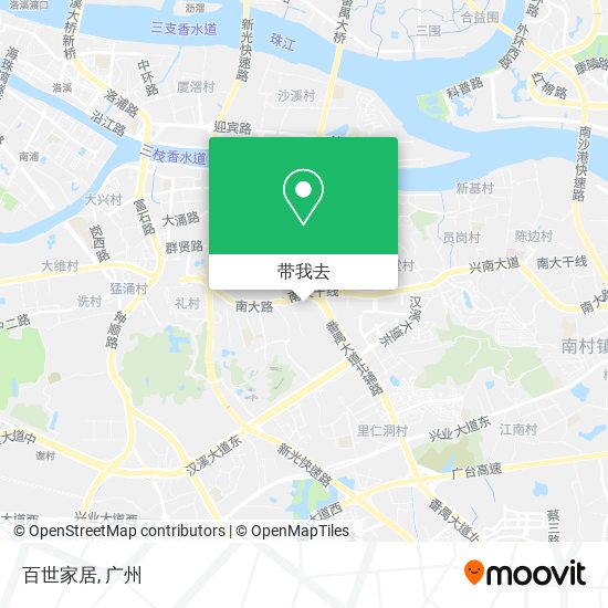 百世家居地图