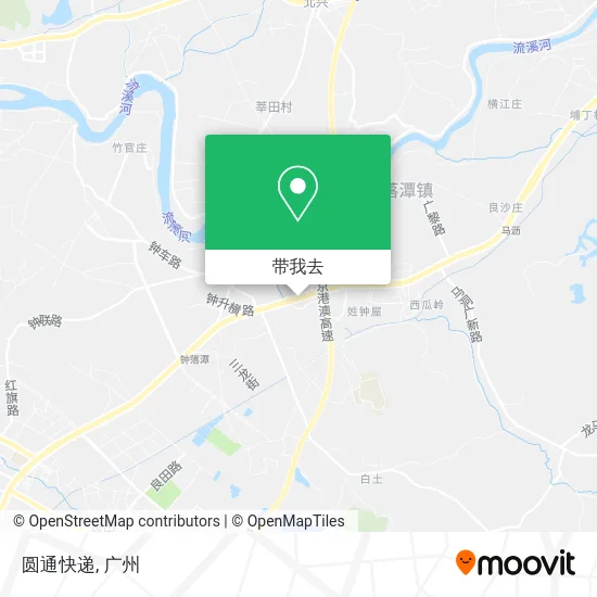 圆通快递地图