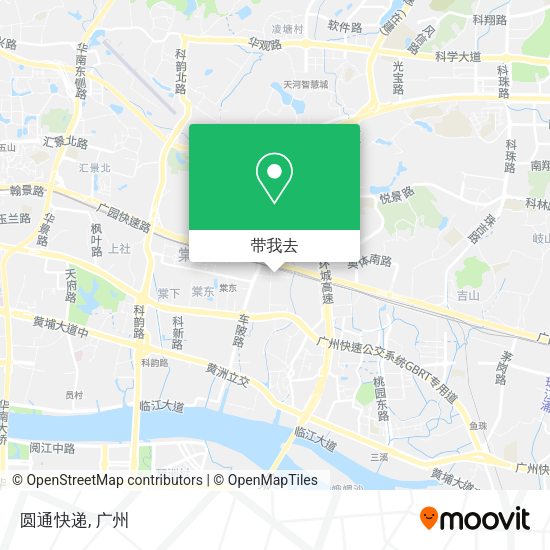 圆通快递地图