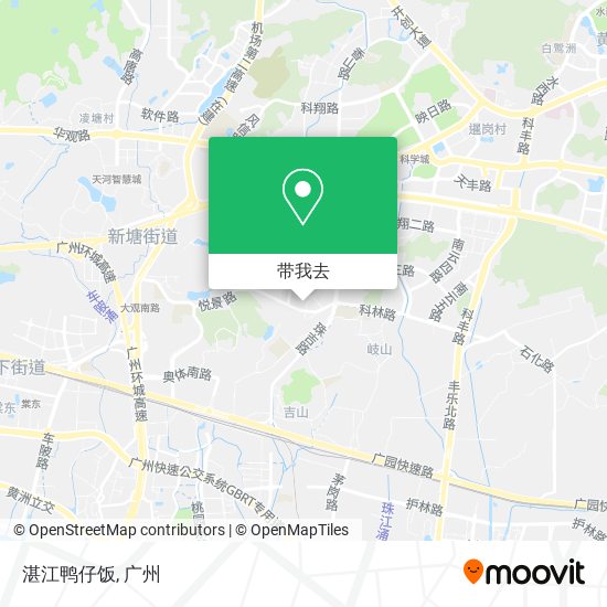 湛江鸭仔饭地图
