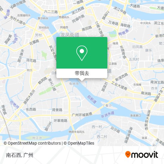 南石西地图