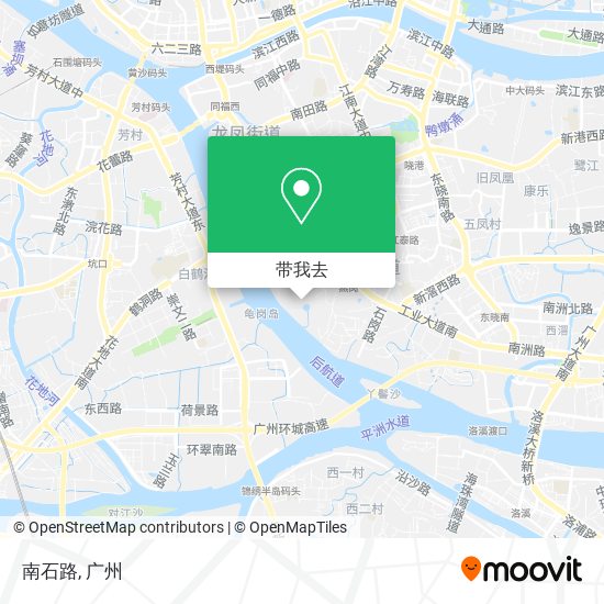 南石路地图