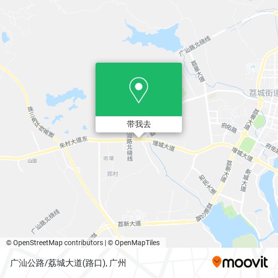 广汕公路/荔城大道(路口)地图