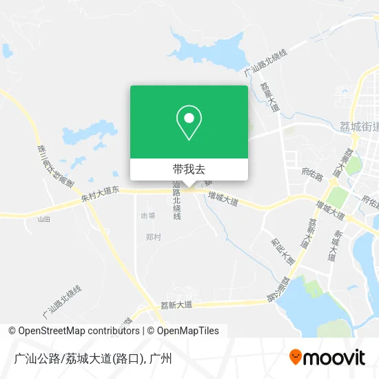 广汕公路/荔城大道(路口)地图