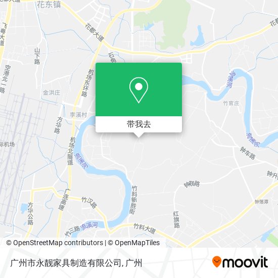 广州市永靓家具制造有限公司地图