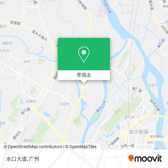 水口大道地图
