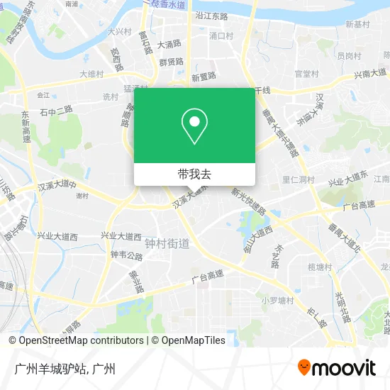 广州羊城驴站地图